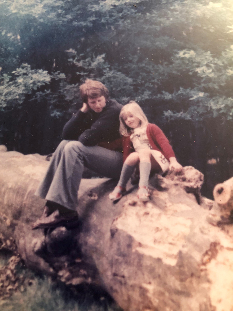 Inline Image - Hannah Kime with father Robert Kime