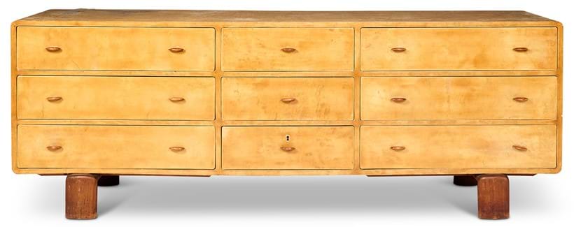 Inline Image - Lot 303: An Art Deco sideboard, circa 1945 | Sold for £15,120
