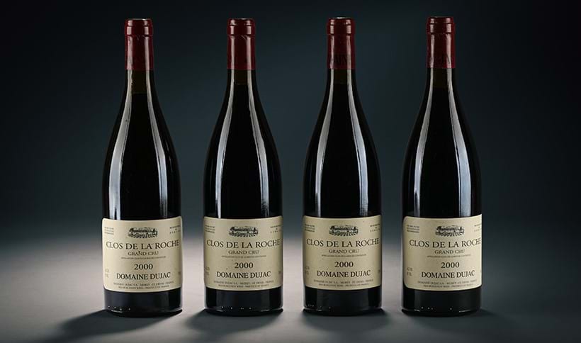 Inline Image - Lot 432: 2000 Domaine Dujac, Clos de la Roche Grand Cru, 4 x 75cl | Est. £2,600-3,600 (+ fees)