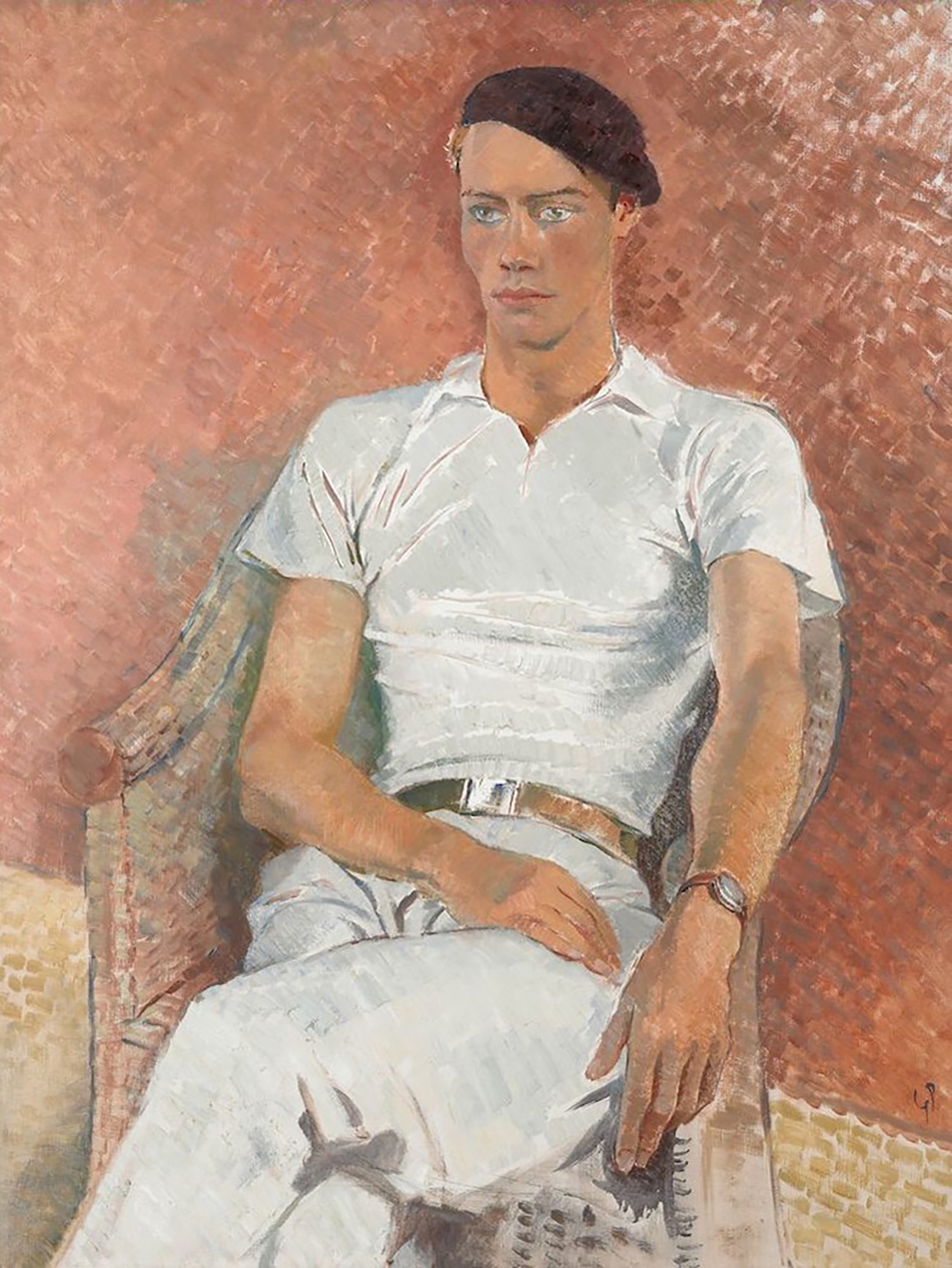 Inline Image - Glyn Philpot, The Man in White (Jan Erland), 1933, Museum of New Zealand Te Papa Tongewara
