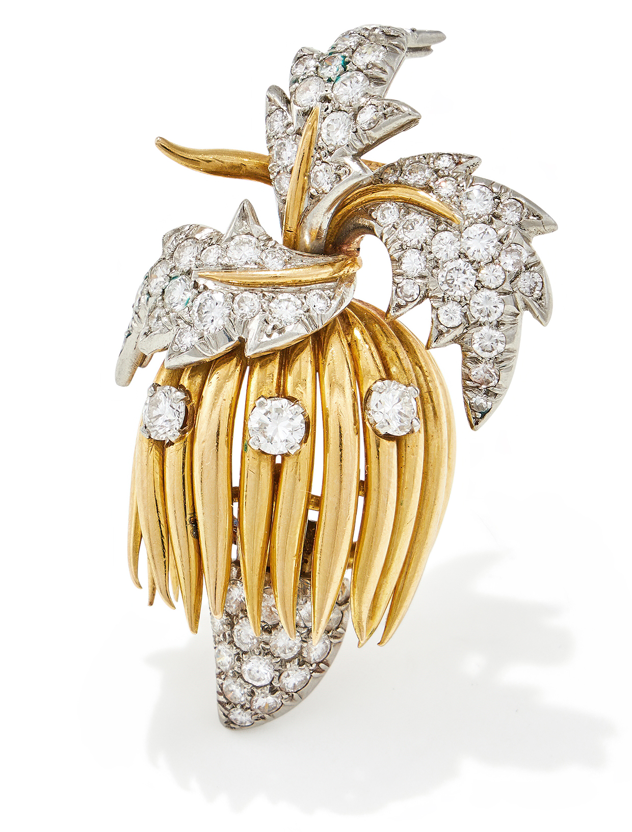 Inline Image - Lot 54: Jean Schlumberger, a diamond set brooch, 1950s | Est. £4,000-6,000 (+ fees)