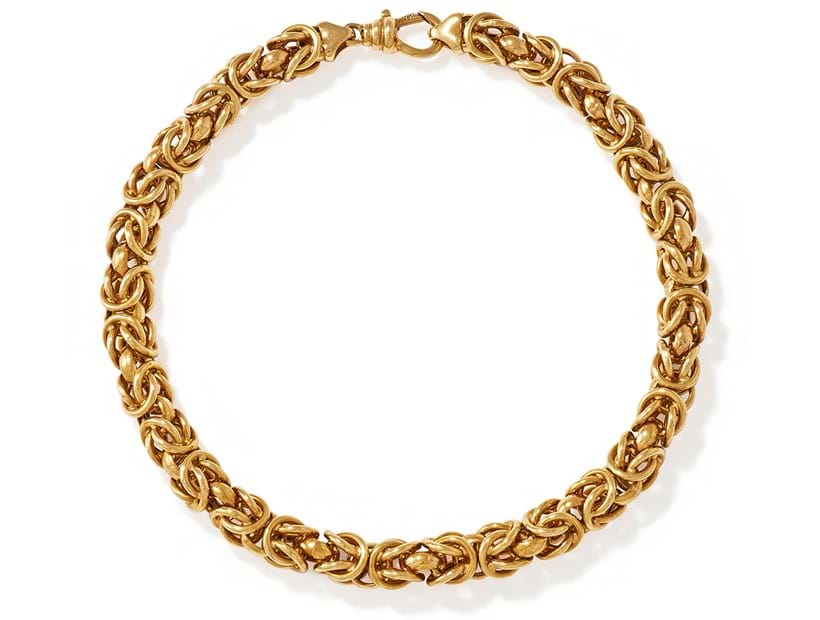 Inline Image - Lot 200: Bulgari, a fancy link necklace | Est. £4,000-6,000 (+ fees)