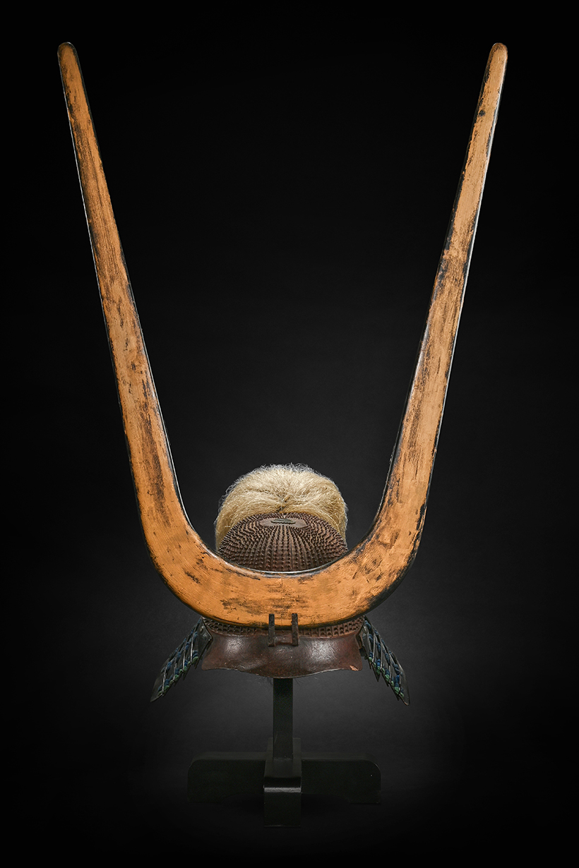 Inline Image - Lot 78: A koboshi-bachi [helmet with standing rivets], Edo period, 17th century | Est. £5,000-7,000 (+ fees)