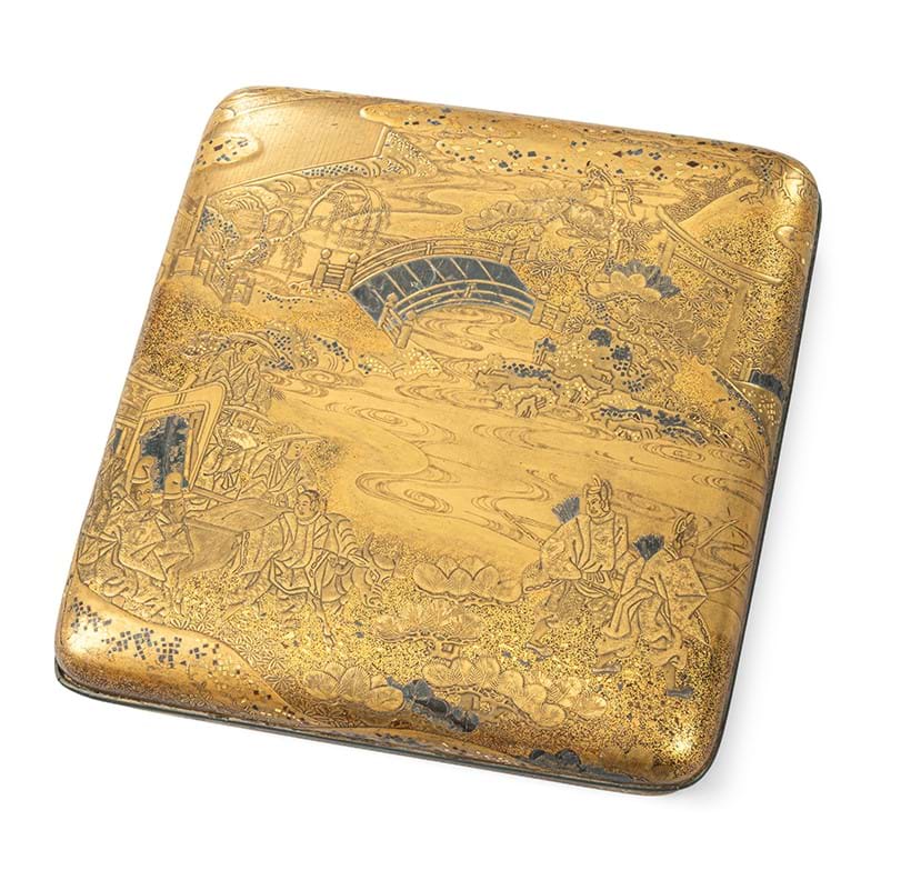 Inline Image - Lot 43: A suzuribako [writing box], Momoyama period, late 16th century | Est. £6,000-8,000 (+ fees)