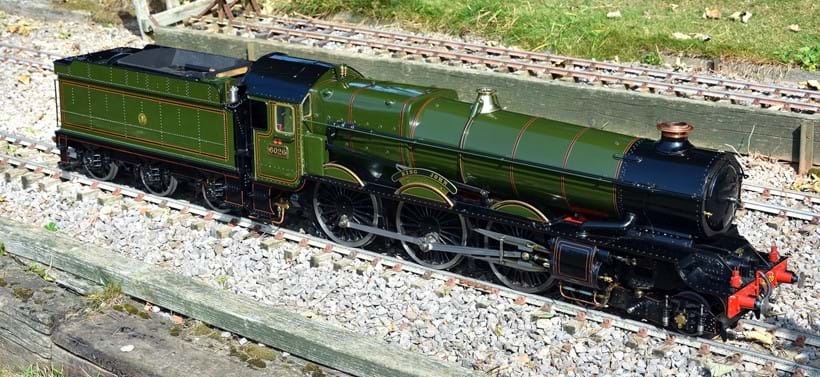 Inline Image - Lot 42: An exhibition standard 5 inch gauge model of the Great Western Railway 4-6-0 King Class tender locomotive, No 6026 'King John' | Est. £20,000-25,000 (+fees)