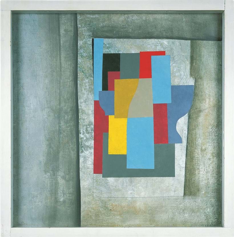 Inline Image - Ben Nicholson, 1946 (still life, cerulean), 1946, oil on canvas, Pallant House Gallery (Kearley Bequest through Art Fund, 1989) © Angela Verren Taunt. All rights reserved, DACS 2021