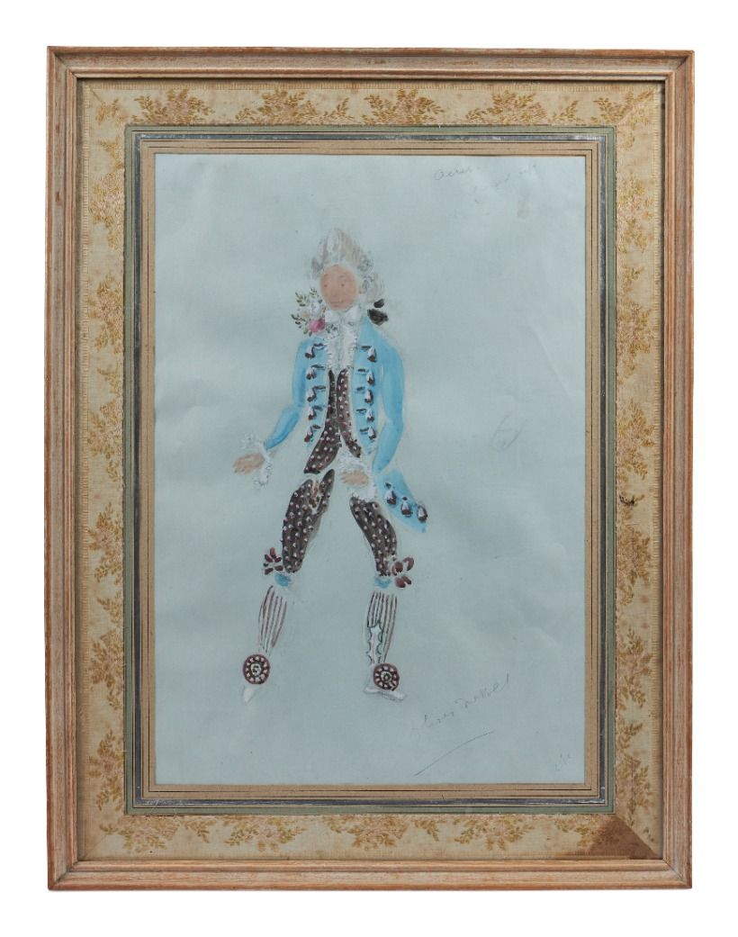 Inline Image - Lot 142: Oliver Messel (British 1904-1978), Ceus Dressed Up