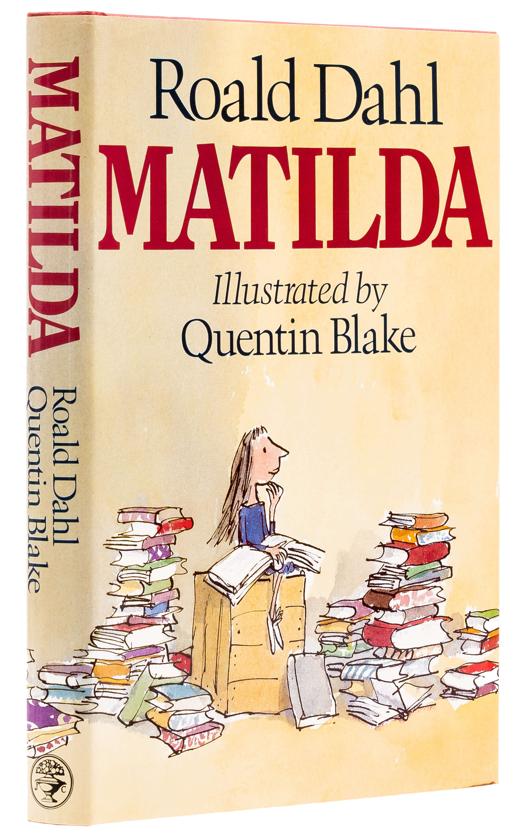 Inline Image - Lot 379: Dahl (Roald) Matilda, first edition, signed presentation inscription from the author "To Nicholas and Susannah love Roald Dahl", 1988 | Est. £2,000-3,000 (+ fees)