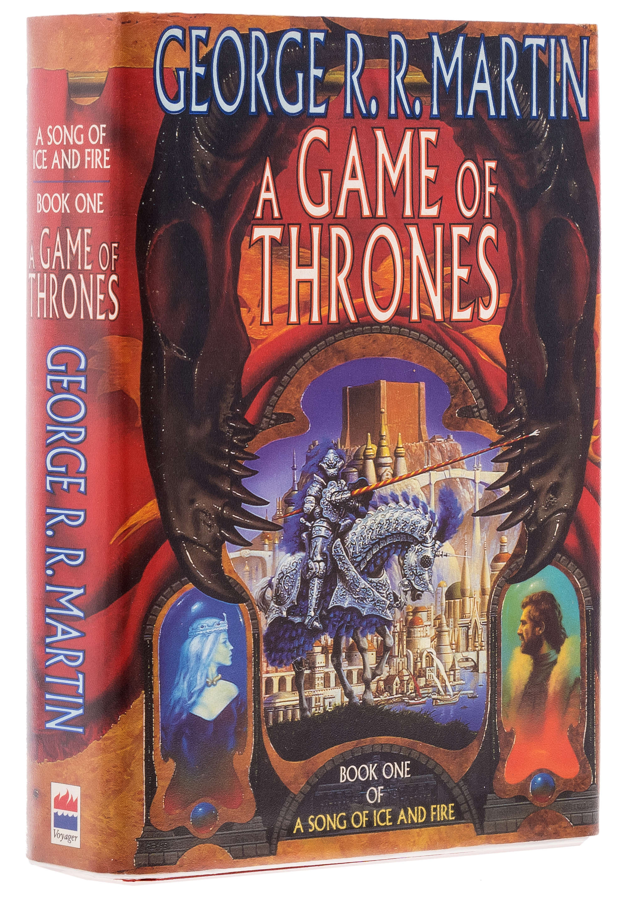 Inline Image - Lot 413: Martin (George R.R.) A Game of Thrones, first edition, Harper Collins/Voyager, 1996 | Est. £700-900 (+ fees)