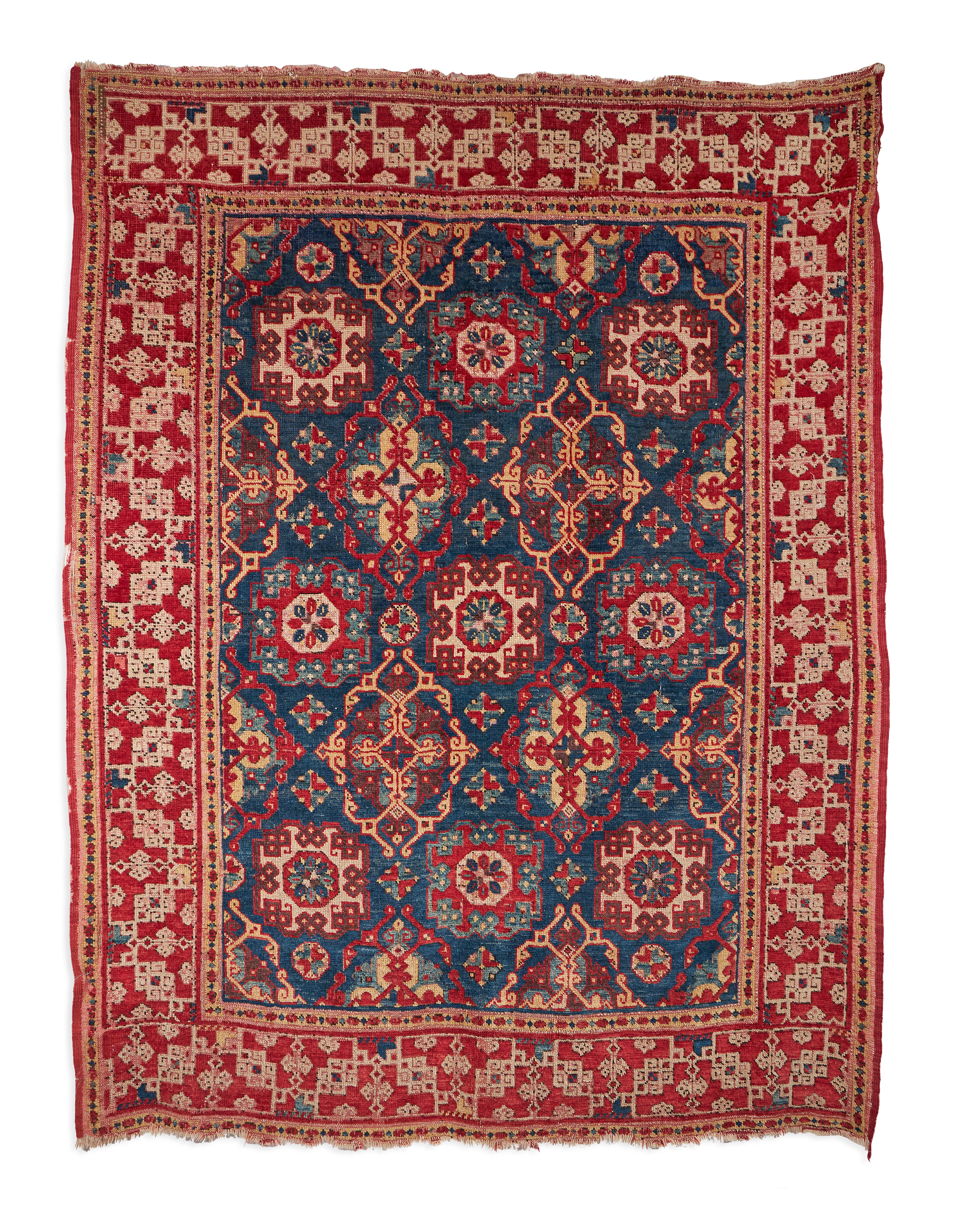 A 'Small-Patterned Holbein' Rug, Western Anatolia, 16th Century